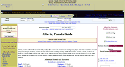 Desktop Screenshot of alberta.rockiesguide.com